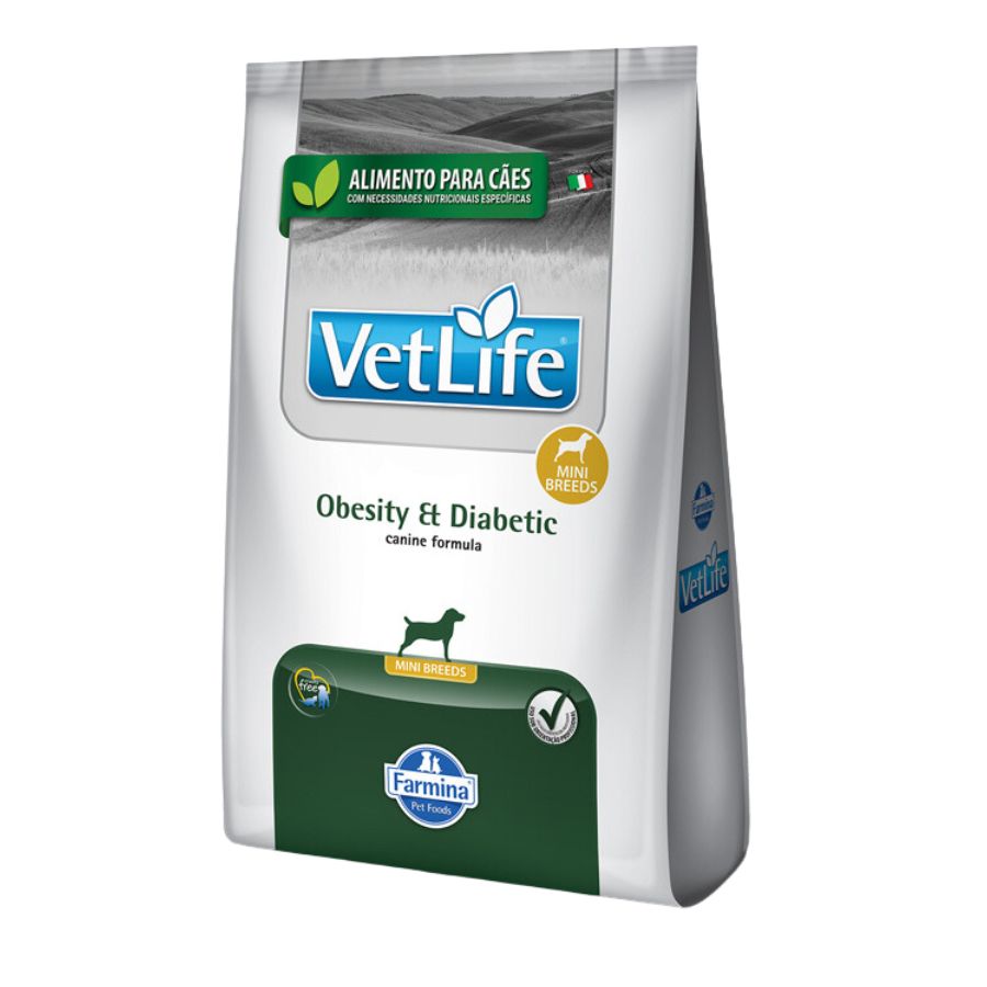 Vetlife farmina alimento seco medicado obesity mini perro 2 KG, , large image number null